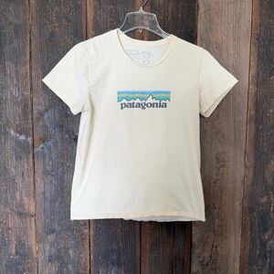 Patagonia Off-White Logo Tee